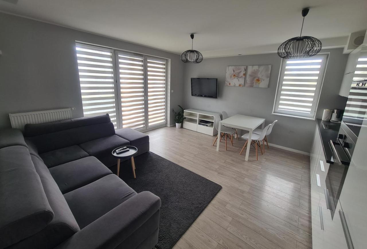 Apartament Rodzinny Z Ogrodkiem กดัญสก์ ภายนอก รูปภาพ