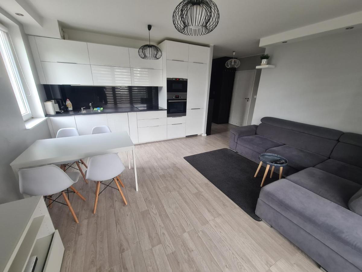 Apartament Rodzinny Z Ogrodkiem กดัญสก์ ภายนอก รูปภาพ